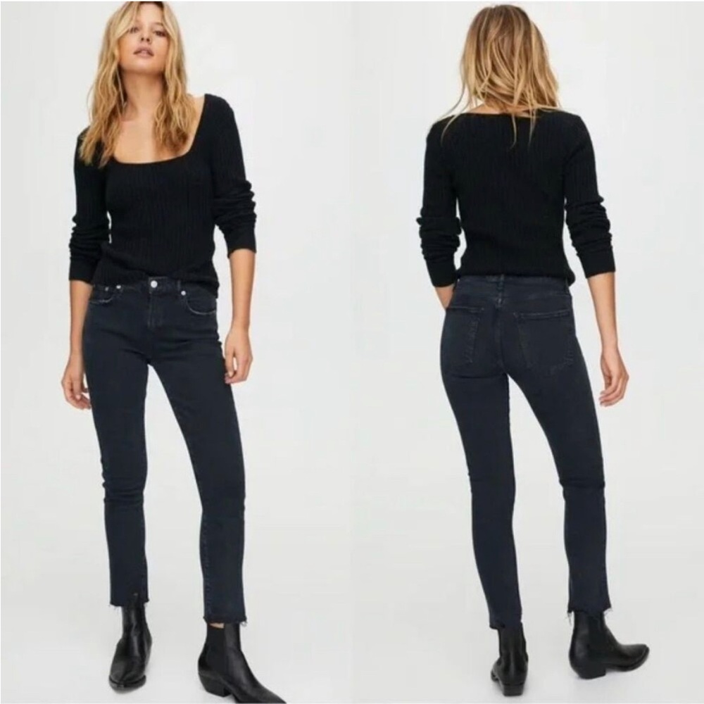 Agolde Toni Mid Rise Straight Jeans 26